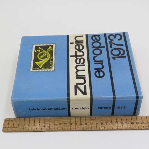 Zumstein Europa 1973 Stamp catalogue
