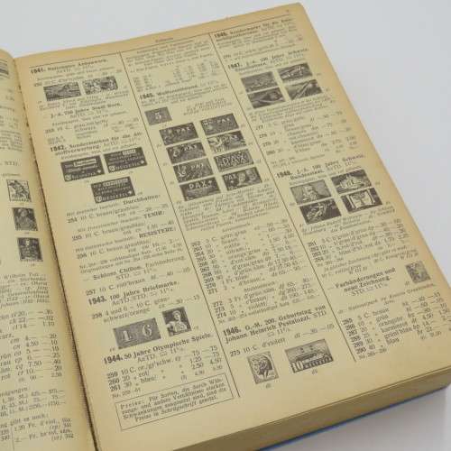 Zumstein Europa 1973 Stamp catalogue