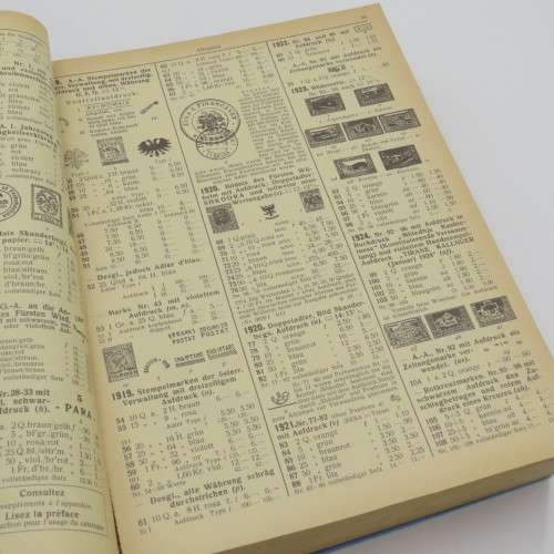 Zumstein Europa 1973 Stamp catalogue