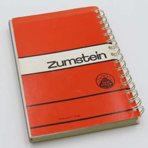 New Zumstein Schweiz Liechtenstein stamp catalogue 1985