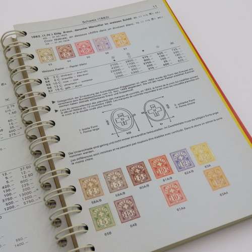 New Zumstein Schweiz Liechtenstein stamp catalogue 1985
