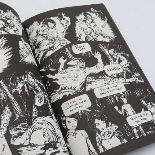 The Last time I died graphic novel by Fanie Viljoen