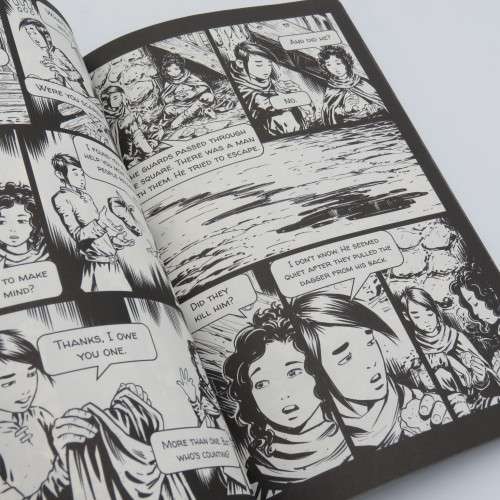 The Last time I died graphic novel by Fanie Viljoen