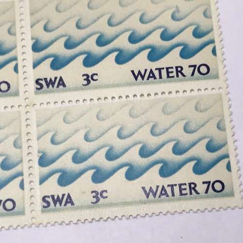 SWA 1970 Water 70 Campaign SACC 237 and 236 - set of mint stamps