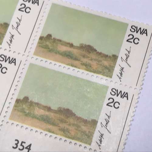 SWA 1973 Scenery Paintings SACC 245 - mint stamp block