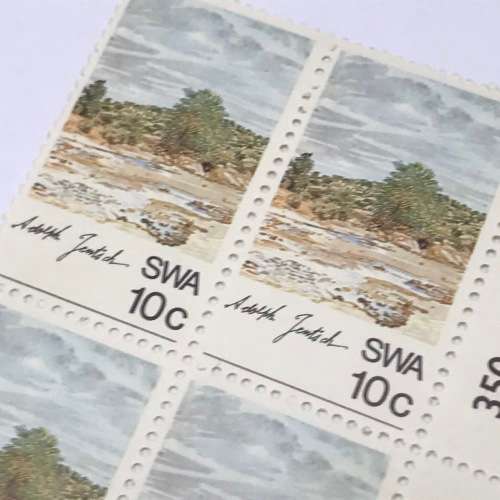 SWA Scenery paintings SACC 248 Control block of 4
