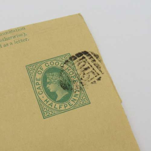 Antique newspaper wrapper sent to the Lady Grey Library