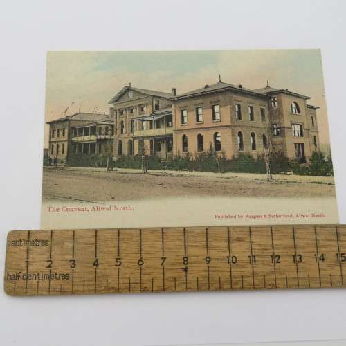1908 Postcard sent from Aliwal North to Lady Grey, South Africa - Picture of Aliwal North Convent
