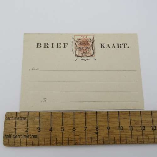 Orange Free State Briefkaart - Unused - With half penny stamp