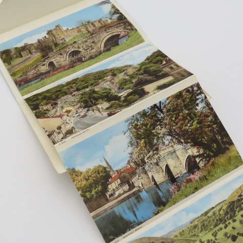 Vintage Derbyshire lettercards with views of bridges - 2 Different issues