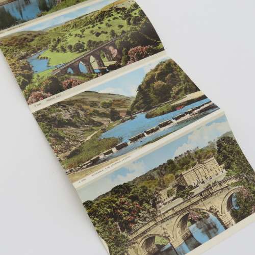 Vintage Derbyshire lettercards with views of bridges - 2 Different issues