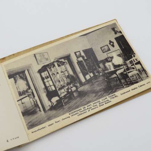 12 Postcard views of Koopmans De Wet House, Cape Town - Original booklet