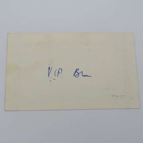 1966 Dr H.F Verwoerd State funeral admission ticket