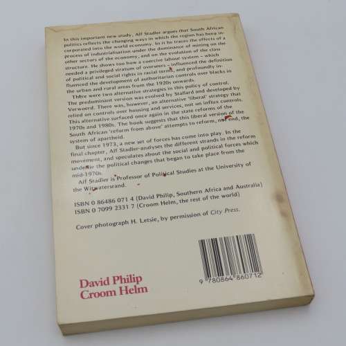 The Political economy of Modern South Africa by Alf Stadler - 1987 issue