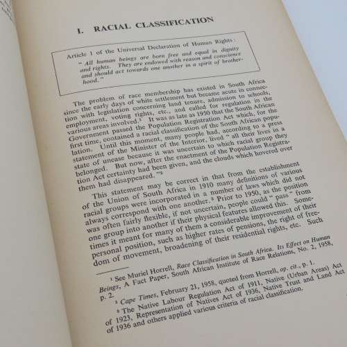 South Africa and the Rule of Law - Issued by International Commission of Jurists 1960