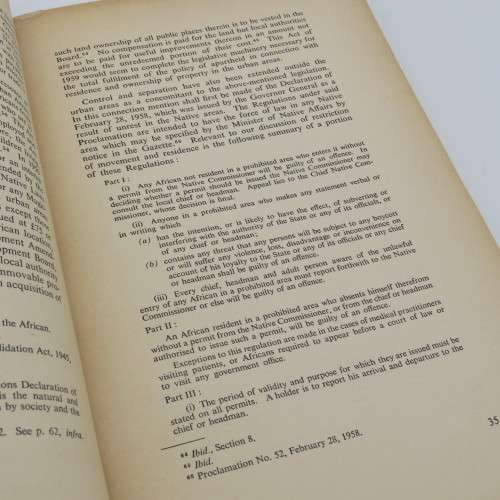 South Africa and the Rule of Law - Issued by International Commission of Jurists 1960