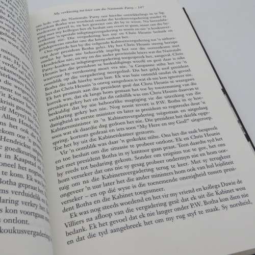FW de Klerk - Die Outobiografie - Die laaste trek - n Nuwe begin - 1998 issue