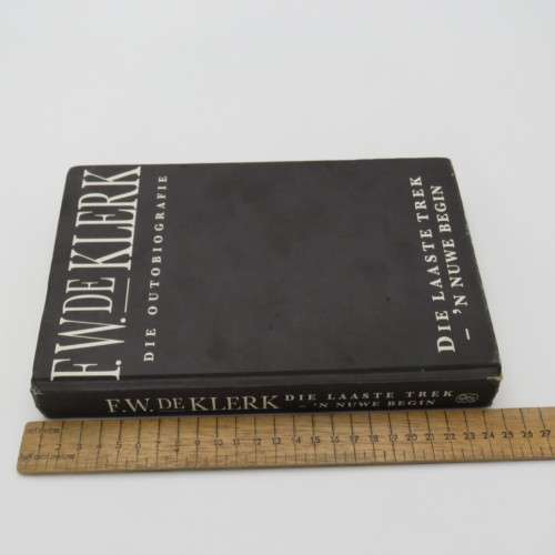 FW de Klerk - Die Outobiografie - Die laaste trek - n Nuwe begin - 1998 issue