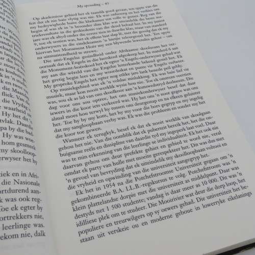 FW de Klerk - Die Outobiografie - Die laaste trek - n Nuwe begin - 1998 issue