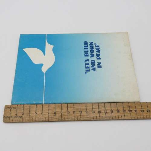 Let`s build and work in peace - Statement by PW Botha - 12 June 1986