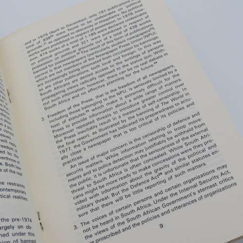 A National Strategy for 1980 - Published by SA Institute of Race Relations