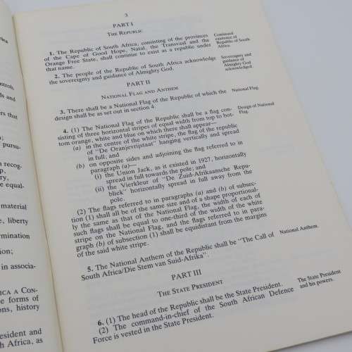 Republic of South Africa Constitution Act No.110, 1983