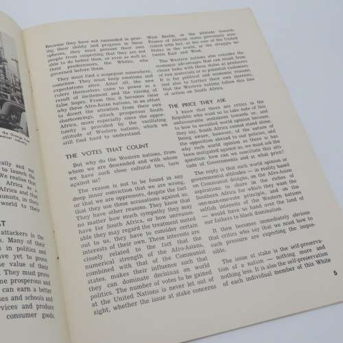 Dr. H.F Verwoerd on Crisis in World Conscience and the road to Freedom for Basutoland, Bechuanaland