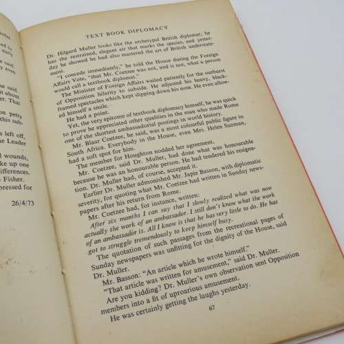 Notes in the House by John Scott - 1975 edition