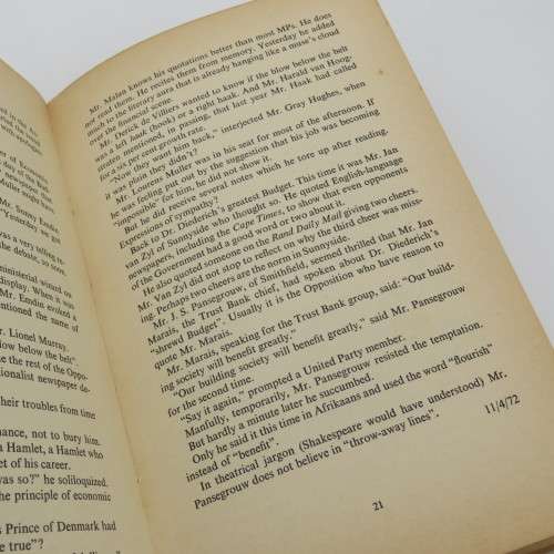 Notes in the House by John Scott - 1975 edition