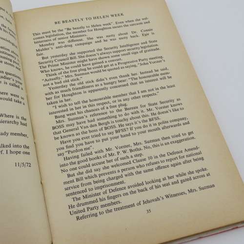 Notes in the House by John Scott - 1975 edition