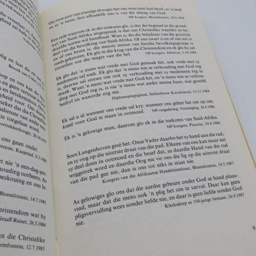 Vegter en Hervormer - Grepe uit die toesprake van P.W. Botha - 1988 issue