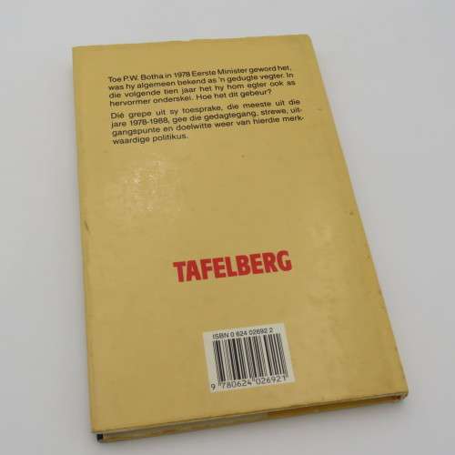 Vegter en Hervormer - Grepe uit die toesprake van P.W. Botha - 1988 issue