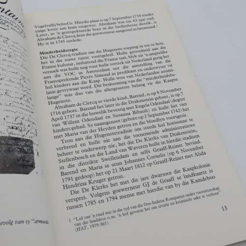 FW de Klerk - Man van die oomblik by Aad Kamsteeg and Evert van Dijk - 1990 second edition