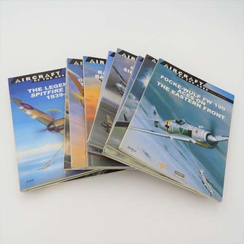 Lot of 13 DelPrado Aircraft of the Aces books
