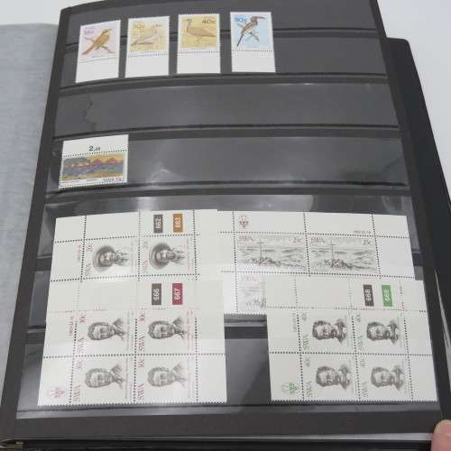 40 Page control block album in excellent condition with about 470 stamps mostly in blocks