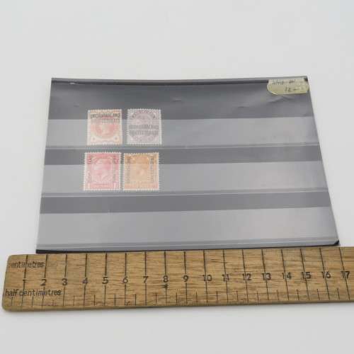 Bechuanaland Protectorate Lot of 4 x mint hinged stamps