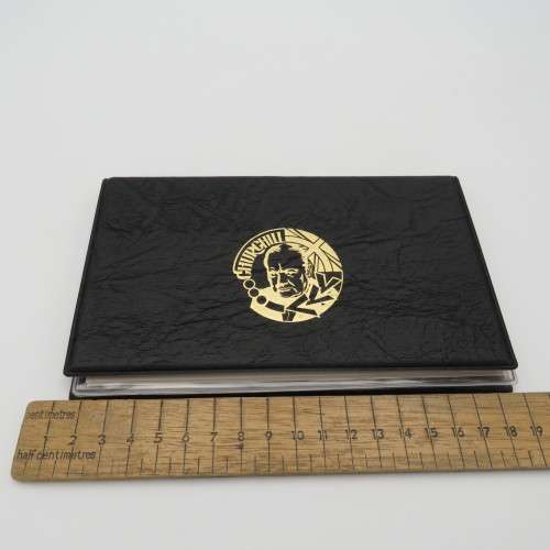 Booklet issued 1974 with 4 Winston Churchill Covers - Churchill Centenary