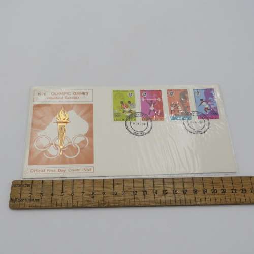 Lesotho lot of 6 first day covers