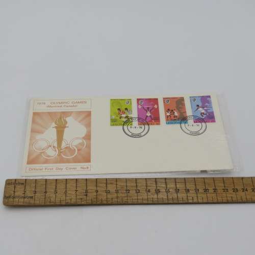 Lesotho lot of 12 First day covers