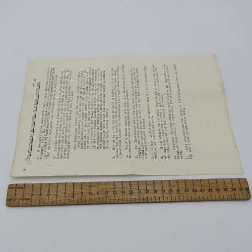 Aanstellingsbrief deur die Administrasie van Kleurlingsake in 1972