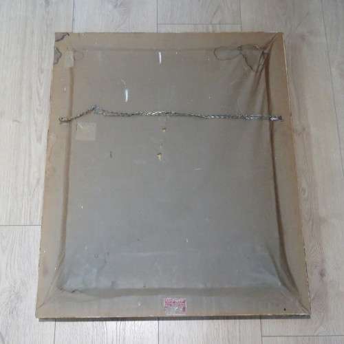 Large framed tapestry - Some damage to frame edge - Sizes below