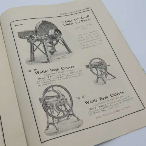 August 1925 Agricultural Implements brochure - Parker Wood and Co