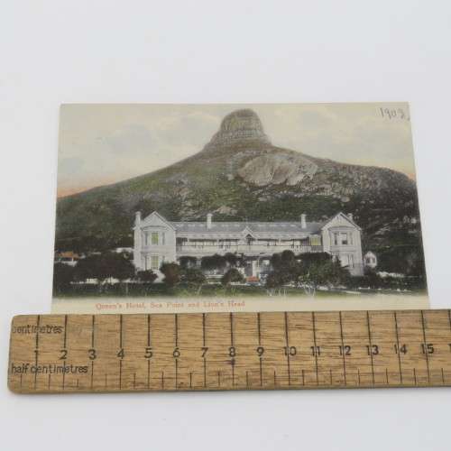 1903 Cape of Good Hope Postcard of the Queens Hotel, Sea point posted from Cape Town to Surrey