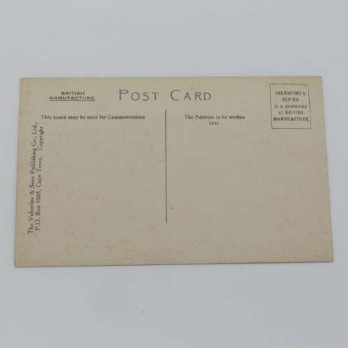 Antique postcard depicting the Standard Bank in Adderley Street, Cape Town - Excellent condition