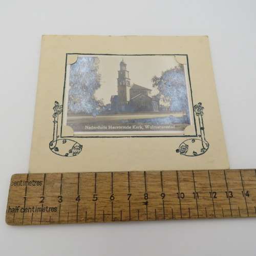 Vintage Reformed church Wolmaransstad Christmas card