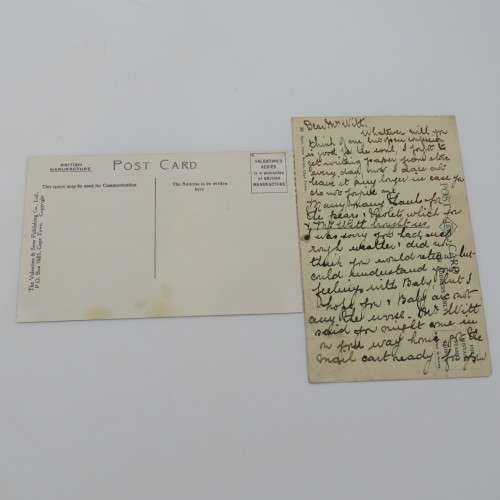 2 Different postcards with pictures of the Flower sellers in Cape Town - Antique