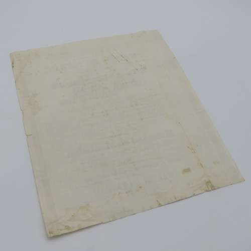 1882 Notice of Auction by Walton and Tatham - Ladysmith Natal
