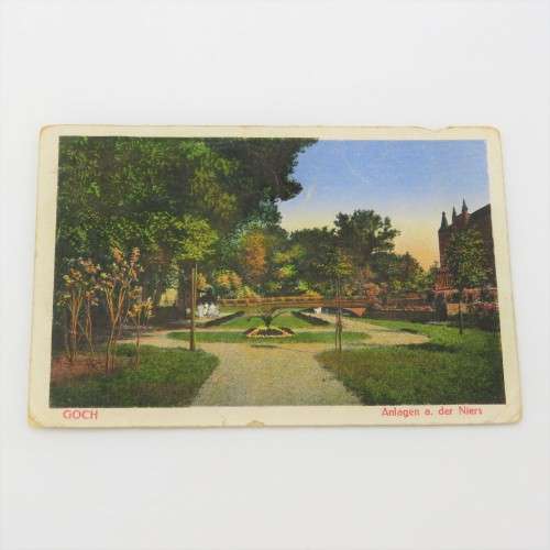 1920 Military Post postcard to St Truiden, Belgium