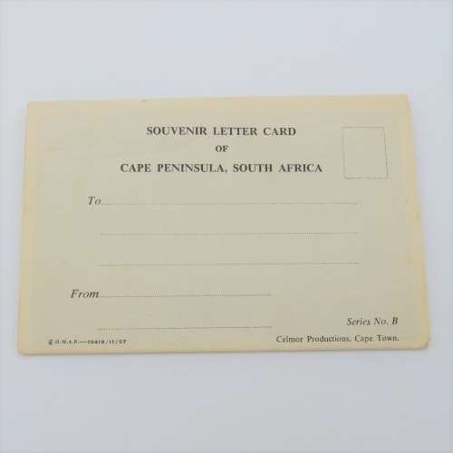 Vintage Letter card of Cape Peninsula - Unused