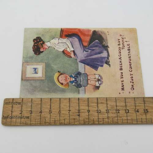 Vintage Funny Postcard - Unused